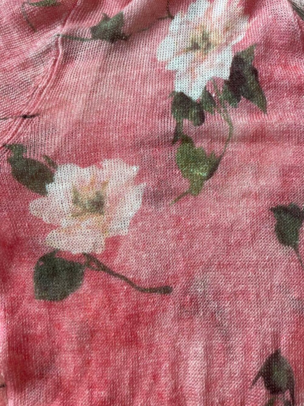 R13 NWOT Floral Boyfriend Distressed Cardigan S - Picture 9 of 16